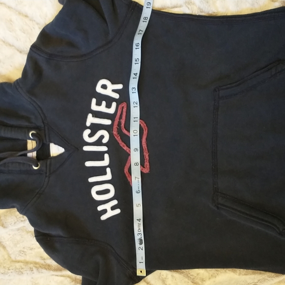 Hollister navy hooded sweatshirt - Picture 6 of 9